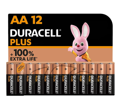 Bateria lub akumulatorek DURACELL Baterie Basic AA/LR6 12szt blister DURACELL BASIC AA/LR06 BL12